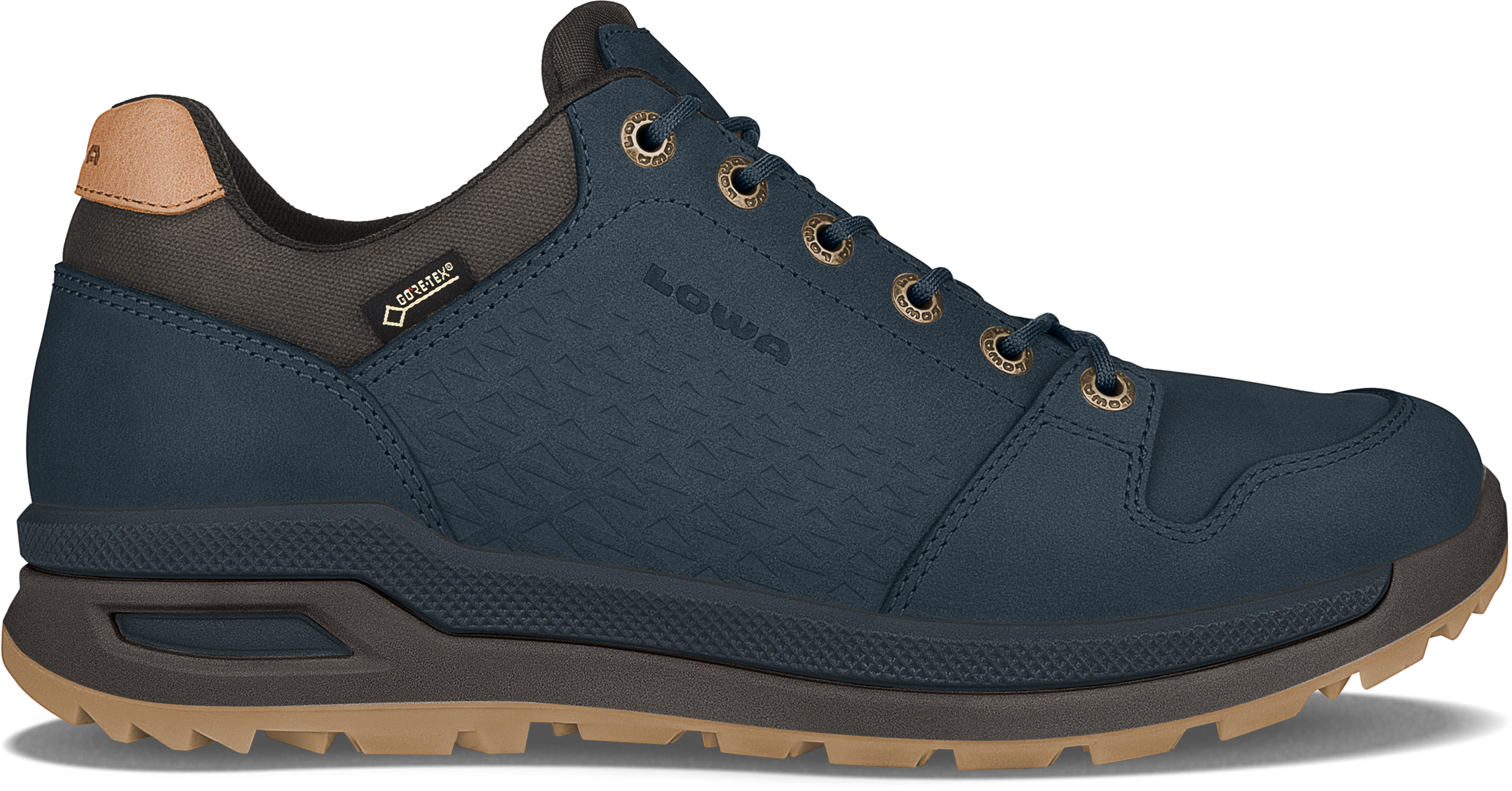 Locarno GTX® Low Hommes Chaussures de randonnée Bleu foncé Lowa
