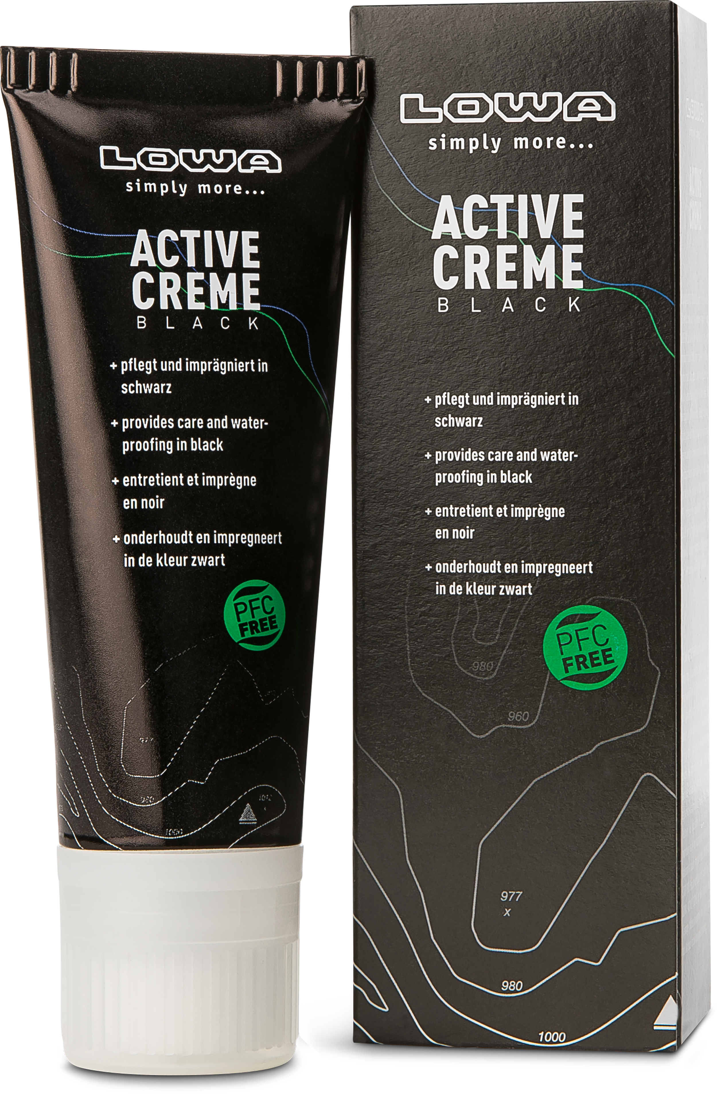 Afname dikte inval ACTIVE CREME 75ml: CARE | LOWA LV